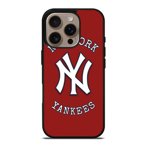 NEW YORK YANKEES BASEBALL LOGO RED iPhone 16 Pro Case Cover