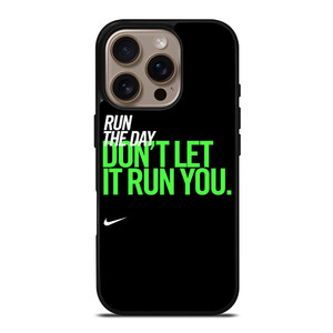 NIKE RUN THE DAY iPhone 16 Pro Case Cover NIKE RUN THE DAY iPhone 16 Pro Case Cover