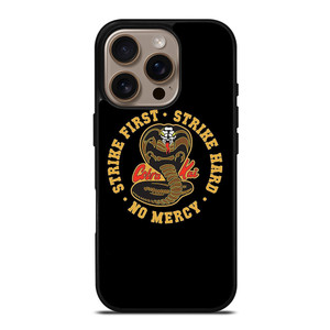 NO MERCY COBRA KAI KARATE iPhone 16 Pro Case Cover NO MERCY COBRA KAI KARATE iPhone 16 Pro Case Cover