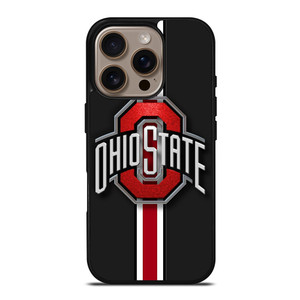 OHIO STATE STRIPE LOGO iPhone 16 Pro Case Cover