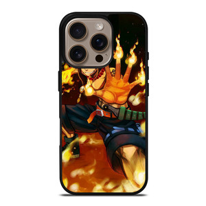 ONE PIECE ANIME PORTGAS D iPhone 16 Pro Case Cover
