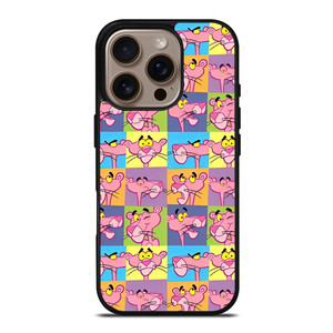 PINK PANTHER CARTOON FACE iPhone 16 Pro Case Cover