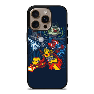 POKEMON AVENGERS CUTE iPhone 16 Pro Case Cover POKEMON AVENGERS CUTE iPhone 16 Pro Case Cover