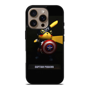 POKEMON CAPTAIN PIKACHU iPhone 16 Pro Case Cover POKEMON CAPTAIN PIKACHU iPhone 16 Pro Case Cover