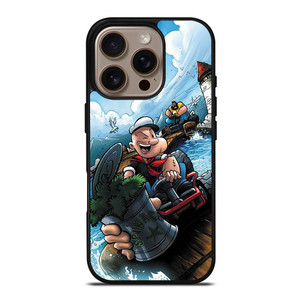 POPEYE THE SAILORMAN CARTOON iPhone 16 Pro Case Cover