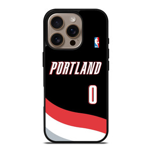 PORTLAND TRAIL BLAZERS NBA NIKE iPhone 16 Pro Case Cover PORTLAND TRAIL BLAZERS NBA NIKE iPhone 16 Pro Case Cover