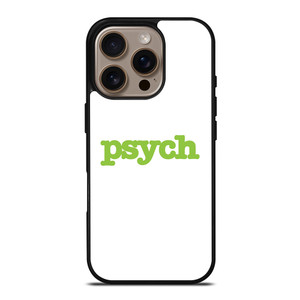 PSYCH OFF WHITE iPhone 16 Pro Case Cover PSYCH OFF WHITE iPhone 16 Pro Case Cover