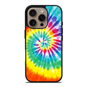 RAINBOW TIE DYE PATTERN iPhone 16 Pro Case Cover