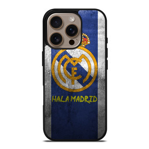 REAL MADRID HALA MADRID iPhone 16 Pro Case Cover REAL MADRID HALA MADRID iPhone 16 Pro Case Cover