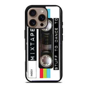 RETRO CLEAR MIXTAPE iPhone 16 Pro Case Cover