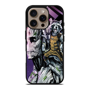 ROCKET RACCOON AND GROOT MARVEL iPhone 16 Pro Case Cover ROCKET RACCOON AND GROOT MARVEL iPhone 16 Pro Case Cover