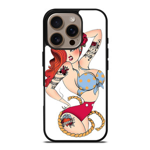 SAILOR JERRY TATTOO JESSICA RABBIT iPhone 16 Pro Case Cover