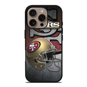 SAN FRANCISCO 49ERS HELMET iPhone 16 Pro Case Cover
