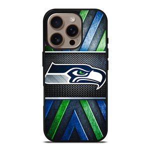 SEATTLE SEAHAWKS METAL LOGO iPhone 16 Pro Case Cover SEATTLE SEAHAWKS METAL LOGO iPhone 16 Pro Case Cover