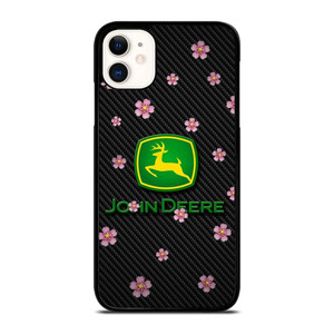 JOHN DEERE FLOWER CARBON iPhone 11 Case Cover