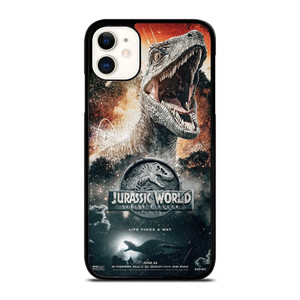 JURASSIC WORLD FALLEN KINGDOM POSTER iPhone 11 Case Cover JURASSIC WORLD FALLEN KINGDOM POSTER iPhone 11 Case Cover
