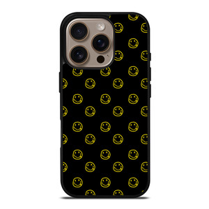 SMILEY FACE NIRVANA PATTERN iPhone 16 Pro Case Cover SMILEY FACE NIRVANA PATTERN iPhone 16 Pro Case Cover