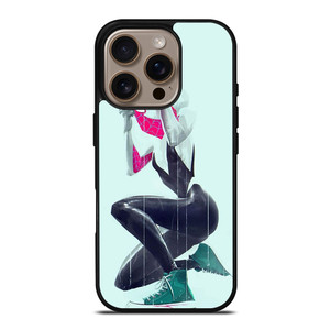 SPIDER VERSE SPIDER GWEN SPIDER WOMAN iPhone 16 Pro Case Cover SPIDER VERSE SPIDER GWEN SPIDER WOMAN iPhone 16 Pro Case Cover