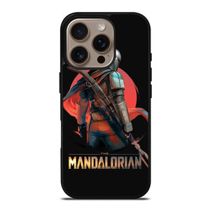 STAR WARS THE MANDALORIAN ART  iPhone 16 Pro Case Cover