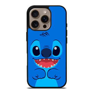 STITCH BLUE CARTOON CHARACTER iPhone 16 Pro Case Cover STITCH BLUE CARTOON CHARACTER iPhone 16 Pro Case Cover