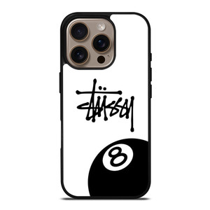 STUSSY 8 BILLIARD BALL iPhone 16 Pro Case Cover