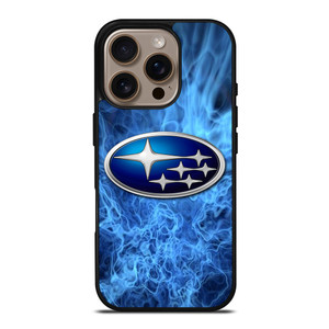 SUBARU BLUE FIRE LOGO iPhone 16 Pro Case Cover SUBARU BLUE FIRE LOGO iPhone 16 Pro Case Cover