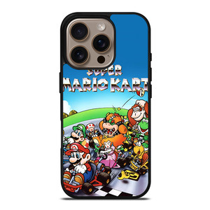 SUPER MARIO KART BROSS NINTENDO GAMES POSTER iPhone 16 Pro Case Cover SUPER MARIO KART BROSS NINTENDO GAMES POSTER iPhone 16 Pro Case Cover