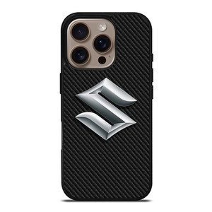 SUZUKI MOTOR CARBON LOGO iPhone 16 Pro Case Cover SUZUKI MOTOR CARBON LOGO iPhone 16 Pro Case Cover