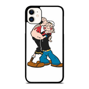 POPEYE AND OLIVE LOVE iPhone 11 Case Cover POPEYE AND OLIVE LOVE iPhone 11 Case Cover