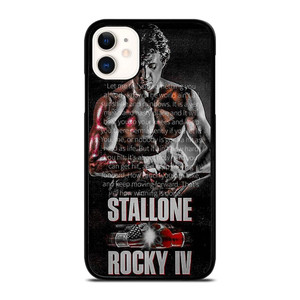 ROCKY BALBOA QUOTE ART iPhone 11 Case Cover ROCKY BALBOA QUOTE ART iPhone 11 Case Cover
