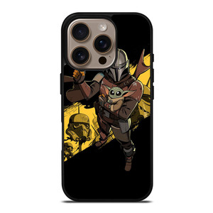 THE MANDALORIAN BABY YODA STAR WARS iPhone 16 Pro Case Cover