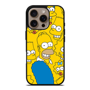 THE SIMPSONS CARTOON COLLAGE iPhone 16 Pro Case Cover THE SIMPSONS CARTOON COLLAGE iPhone 16 Pro Case Cover