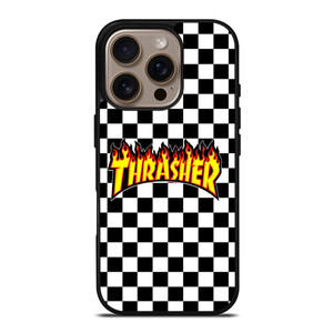 THRASHER CHECKERBOARD iPhone 16 Pro Case Cover THRASHER CHECKERBOARD iPhone 16 Pro Case Cover