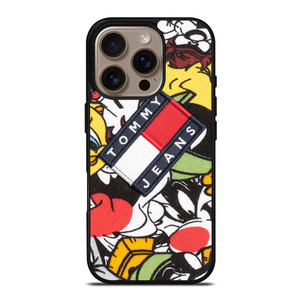 TOMMY HILFIGER LOONEY TUNES ART iPhone 16 Pro Case Cover