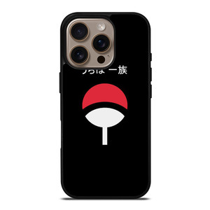 UCHIHA CLAN LOGO MINIMALIST iPhone 16 Pro Case Cover UCHIHA CLAN LOGO MINIMALIST iPhone 16 Pro Case Cover
