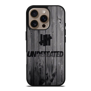 UNDEFEATED WOODEN iPhone 16 Pro Case Cover