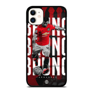 BRUNO FERNANDES MANCHESTER UNITED iPhone 11 Case Cover BRUNO FERNANDES MANCHESTER UNITED iPhone 11 Case Cover
