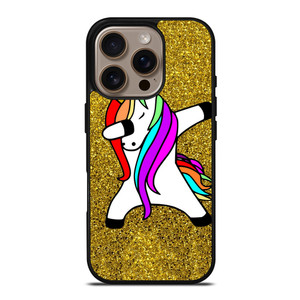 UNICORN DAB GOLD iPhone 16 Pro Case Cover