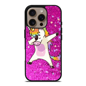 UNICORN DAB PURPLE iPhone 16 Pro Case Cover