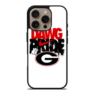 UNIVERSITY OF GEORGIA BULLDOGS ART iPhone 16 Pro Case Cover