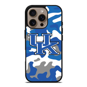 UNIVERSITY OF KENTUCKY CAMO iPhone 16 Pro Case Cover