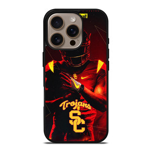 USC FOOTBALL TROJANS LOGO iPhone 16 Pro Case Cover