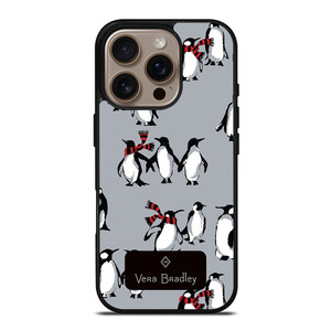 VERA BRADLEY PLAYFUL PENGUINS iPhone 16 Pro Case Cover
