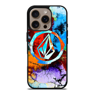 VOLCOM COLORFUL LOGO iPhone 16 Pro Case Cover