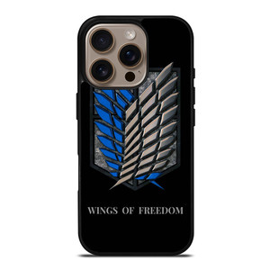 WINGS OF FREEDOM AOT iPhone 16 Pro Case Cover