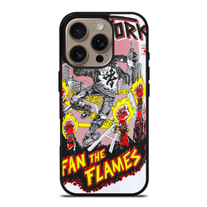 ZOO YORK FAN THE FLAMES iPhone 16 Pro Case Cover ZOO YORK FAN THE FLAMES iPhone 16 Pro Case Cover
