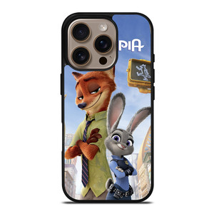 ZOOTOPIA NICK AND JUDY DISNEY iPhone 16 Pro Case Cover ZOOTOPIA NICK AND JUDY DISNEY iPhone 16 Pro Case Cover