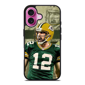 AARON RODGERS PACKERS FOOTBALL iPhone 16 Plus Case Cover
