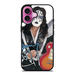 ACE FREHLEY AND GUITAR KISS BAND  iPhone 16 Plus Case Cover