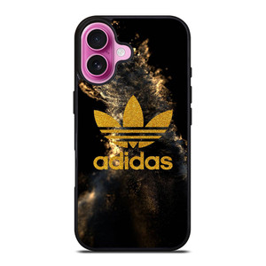 ADIDAS GOLD SAND LOGO iPhone 16 Plus Case Cover